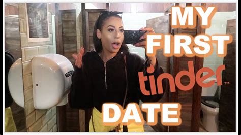 Going On My First Real Tinder Date Youtube