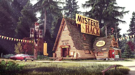 mystery shack เป็นสถานที่จริงหรือไม่ celebrity fm 1 ดาวอย่างเป็นทางการเครือข่ายธุรกิจและ