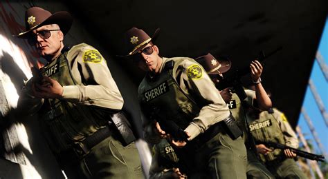 Improved Vanilla Los Santos County Sheriff Deputies LSSD GTA 5 Mod