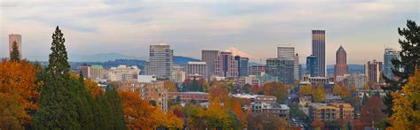 Portland Oregon City Skyline And Mount Hood Photograph By Jit Lim Pixels