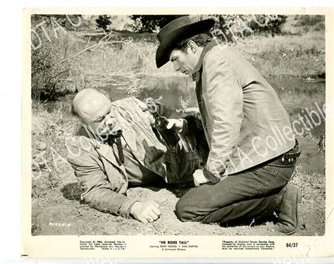 He Rides Tall 1964 8x10 Still Western Tony Young Rg Armstrong Vg