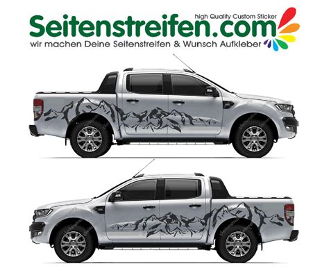 Ford Ranger Mountain Outdoor Panorama Graphics Decals Sticker Kit 5687