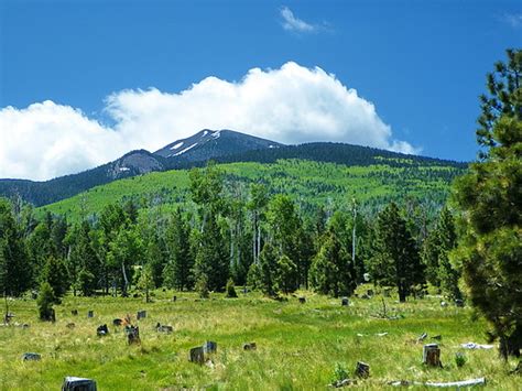 Monsoons Firing Up Over Humphreys Peak Flagstaff Arizona Flickr