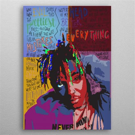 Join the world's largest art community and get personalized art recommendations.log in. Juice Wrld Posters Rapper Pop Art Poster Print | metal ...