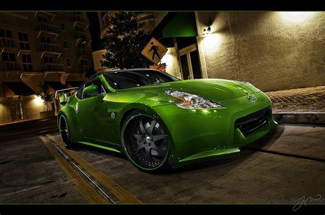 Iforged Nissan 370z Widebody Rendering 370z Green Tuning Nissan Hd