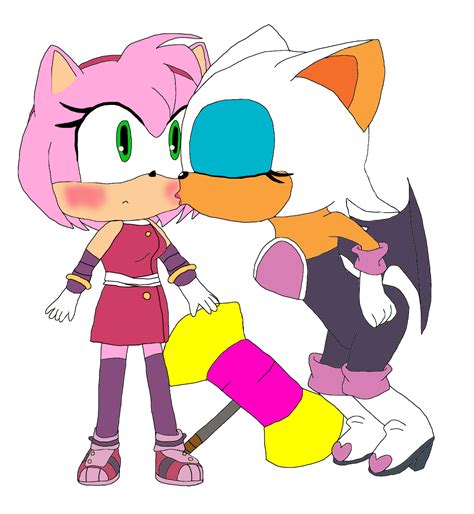 Amy And Rouge By Fishberryofficial On Deviantart