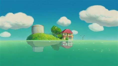 Some Cute Pictures From The Movie Ponyo On The Cliff By The Sea