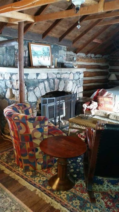 Historic One Room Log Cabin Cabins For Rent In Mancelona Michigan