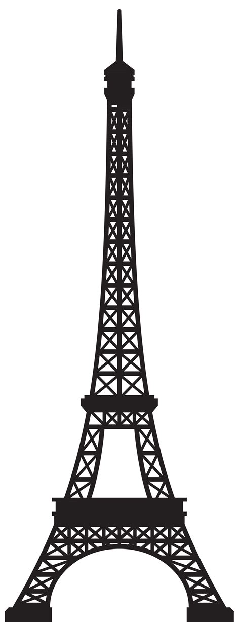 Eiffeltowersilhouettepngclipartimagepng 2703×7000 Eiffel