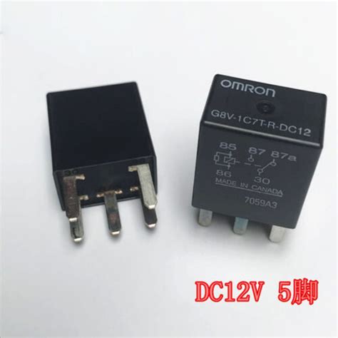 2pc New G8v 1c7t R Dc12 Original 12v Omron G8v1c7trdc12 Micro