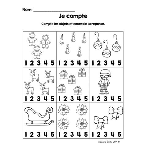 Noël activités et affichage