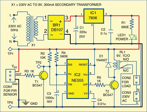 Simple Electronic Timer Circuit Diagram