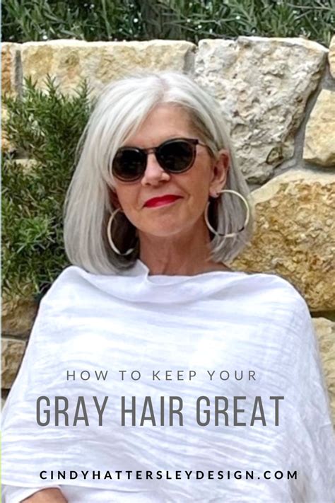 How To Keep Your Gray Hair Looking Great Grey Hair Care Grey Hair Transformation Grey Hair Looks