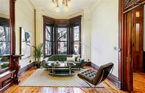 Brooklyn New York Saint Johns Place Brownstone Victorian Living Room