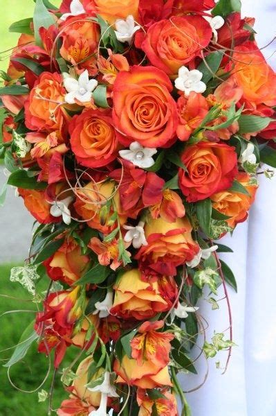 Fall style silk cascade wedding bouquets with mixed flowers and sunflowers. 241 best images about Ideas for the wedding on Pinterest ...