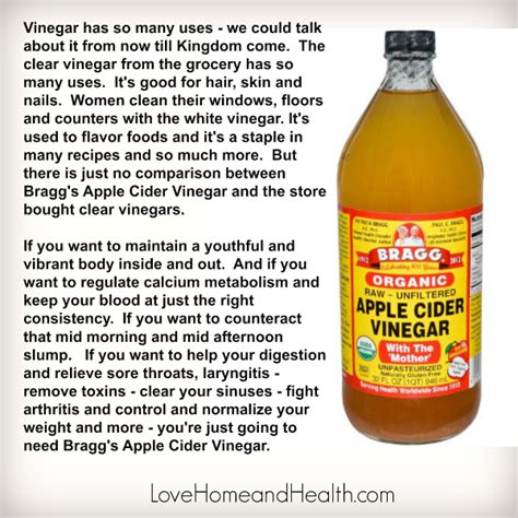 Apple Cider Vinegar: Said To Be Nature's Most Perfect Food ...
