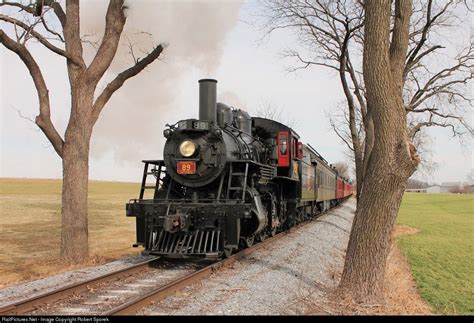 Src 89 Strasburg Rail Road Steam 2 6 0 At Strasburg Pennsylvania By
