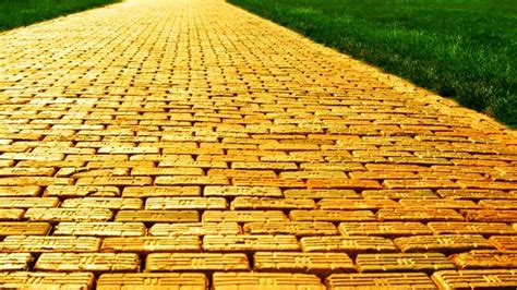 √ How To Make A Cheap Yellow Brick Road For Halloween Gails Blog