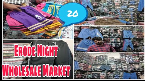 erode night wholesale market erode wholesale market baniyan market nagisetty vlogs youtube