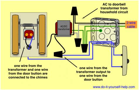 Doorbell Wiring Diagrams Do It Yourself Help Com