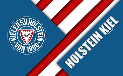Bitte meldet euch bis zum 08.06.2021 über das entsprechende formular bei uns an. Download wallpapers Holstein Kiel FC, logo, 4k, German football club, material design, blue-red ...
