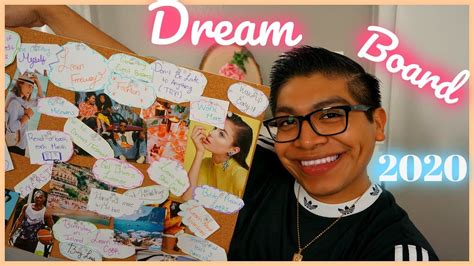 Making My Vision Board Speaking Into Existence Youtube