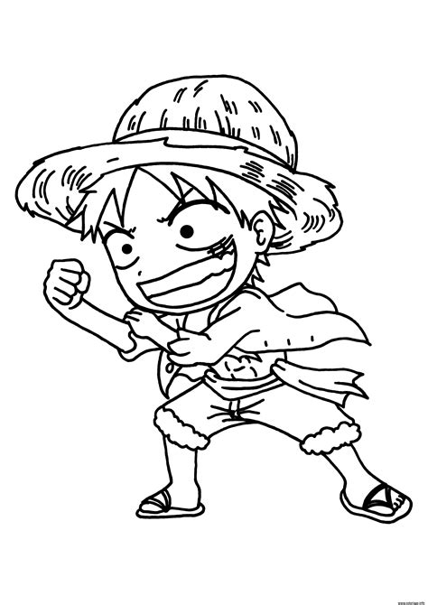 Coloriage Manga A Imprimer One Piece Reverasite