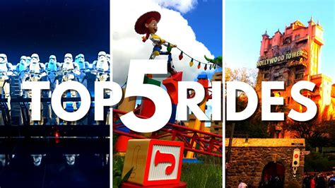 5 Best Hollywood Studios Rides You Must Do At Disney World Youtube