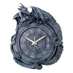 Dragon Statues & Collectibles - Medieval Collectibles | Old fashioned clock, Dragon figurines, Clock