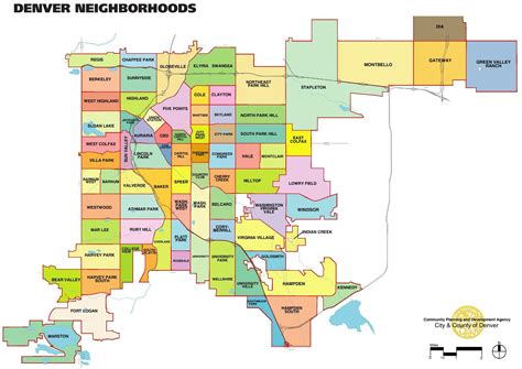 Maybe you would like to learn more about one of these? Denver neighborhood map - Map of Denver neighborhoods ...