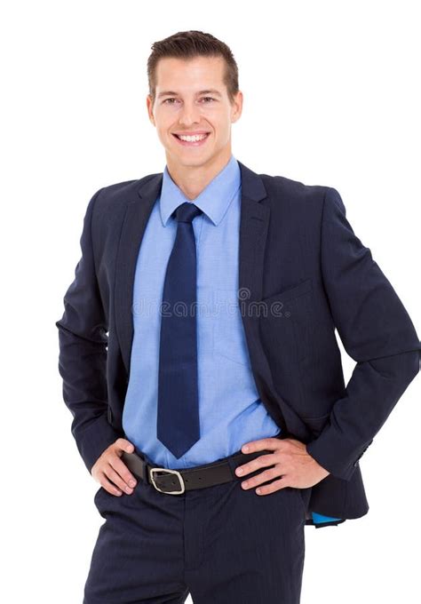 Businessman Hands On Hip Stock Image Image Of Background 34936723