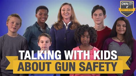 Parents Talking With Their Kids About Gun Safety Nssf And Project