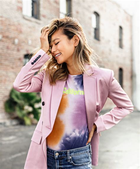 Denim Story With Saks Fifth Avenue Jamie Chung Photographed By Jana