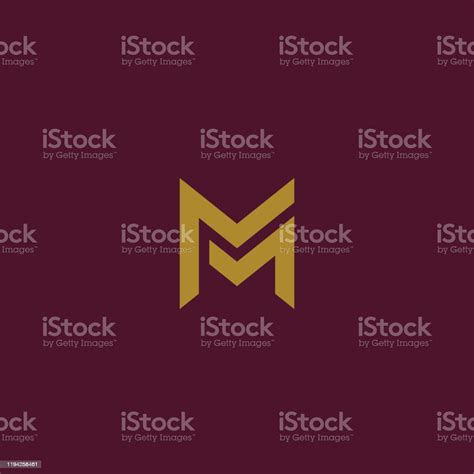 M Harfi Logo Şablonu Benzersiz Modern Yaratıcı Zarif Logotürü Vektör
