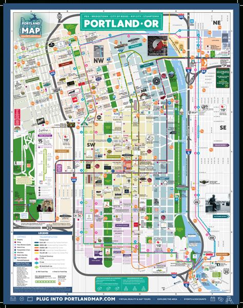 Printable Map Of Portland Oregon