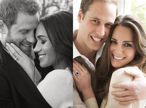 Prince harry and meghan markle's official wedding portraits are here. Prince William and Kate Middleton's Engagement Portraits ...