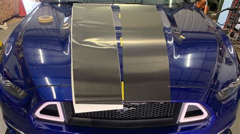 Custom Mustang Rally Stripes Linson Signs Racing Stripes