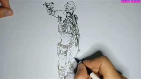 Draw Captain Price Character In Call Of Duty Mobile In 2020 Call Of