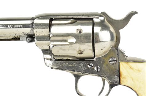 colt single action army texas provenance revolver ac1