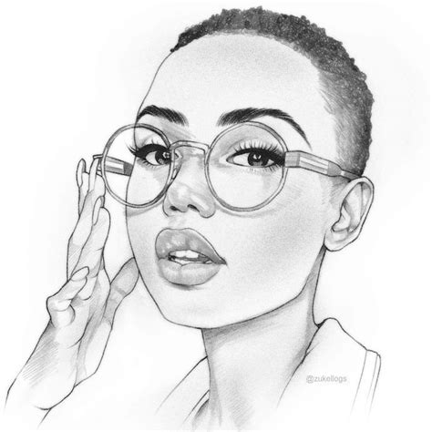 Pencil Drawing Of Black Woman Pencil Drawing Drawings For Sale