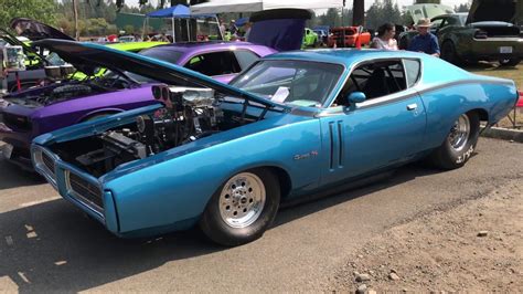 Pro Street 1000 Horsepower 1971 Dodge Charger With 10 71 Blower Youtube