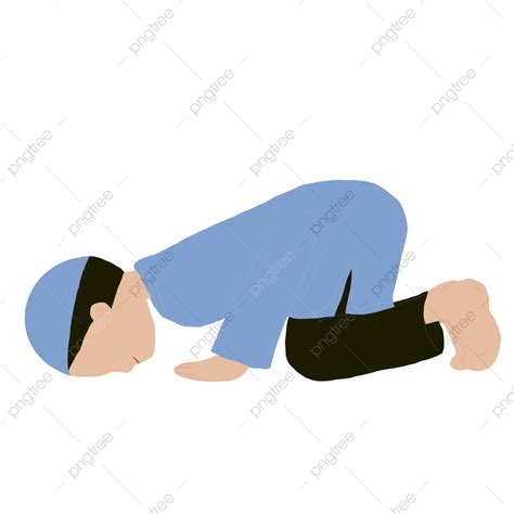 Muslim Prayer Clipart Hd Png Illustration Muslim Kid Prayer Muslim