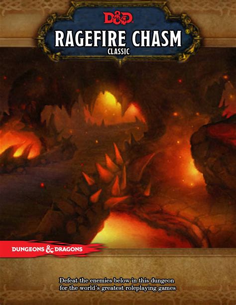 Ragefire Chasm Classic Gm Binder