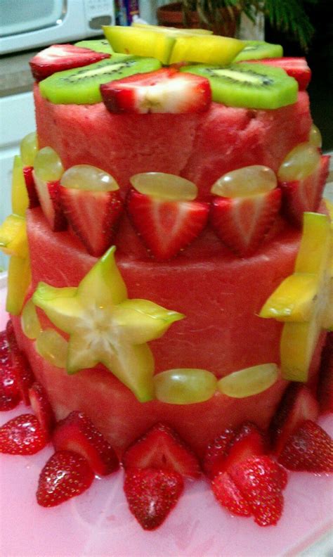 See more ideas about fruit cake, cake, cake decorating. Fresh Fruit Cake | Party Ideas | Pinterest | Fresh Fruit ...