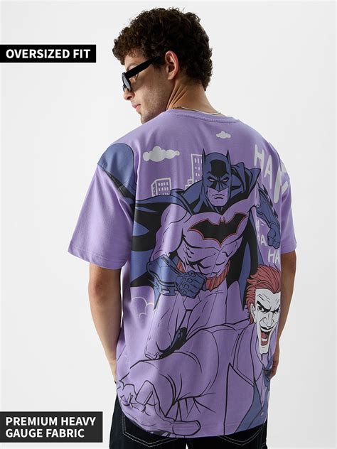 Batman Chase The Joker Oversized T Shirts At The Souled Store