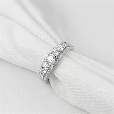 New Simple Solid 925 Sterling Silver Wedding Ring Engagement Etsy