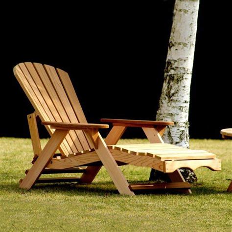 Perfect for home, patio, garden, camping, hiking, climbing, outdoor exploring and so on. The Bear Chair Company Lounge Chair Kit White Pine in 2020 ...