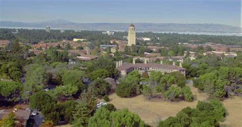 16 October 2016 Palo Alto California Aerial View Of Stanford