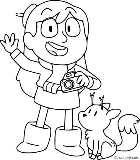 Hilda Coloring Pages 14 Free Printables Coloringall