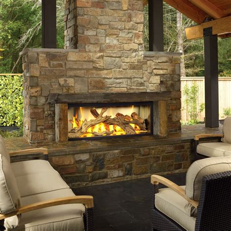 Outdoor Stone Fireplace Makes Your Garden A Cozy Place Fireplace